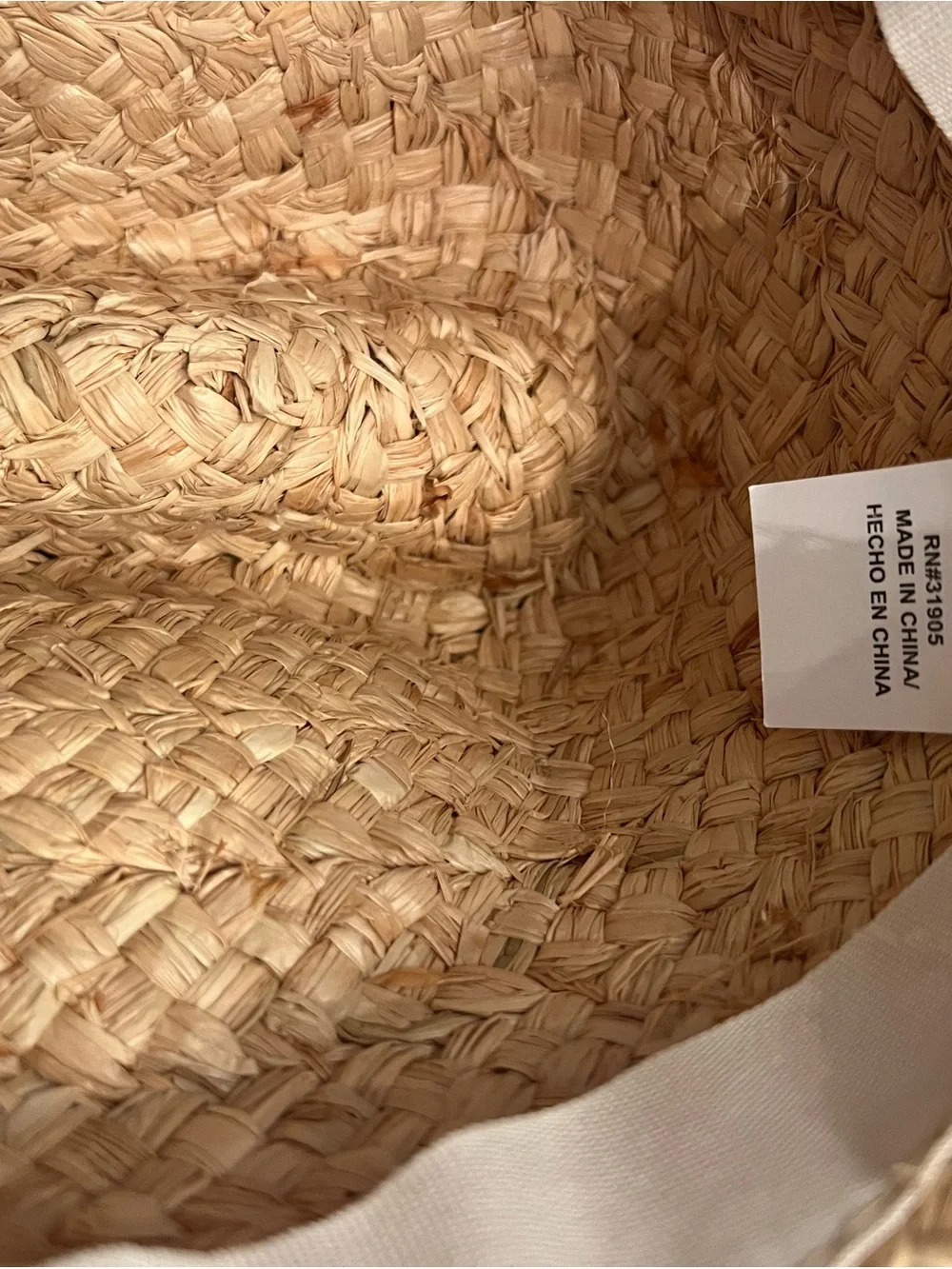 Biltmore for Madewell Natural Straw Wide-Brim Sun Hat with leather Chin Cord